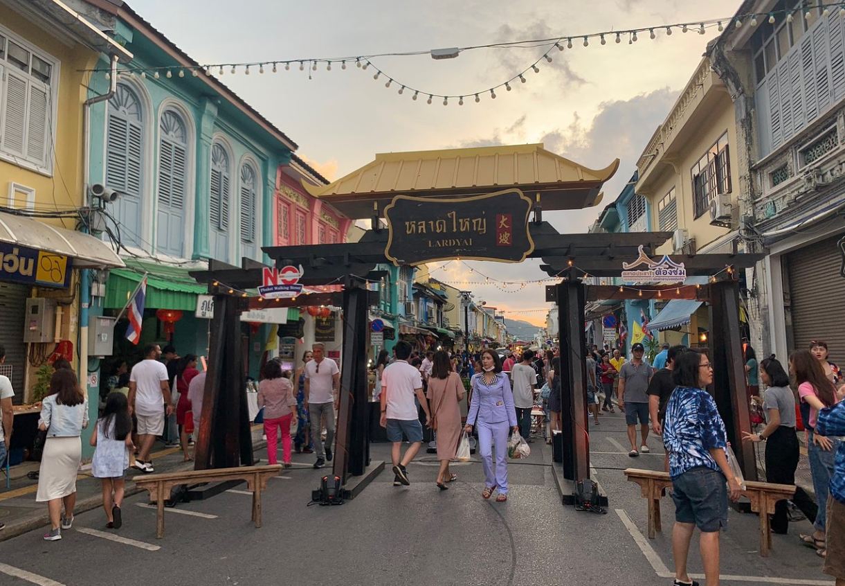 Lard Yai Market, Phuket Town.