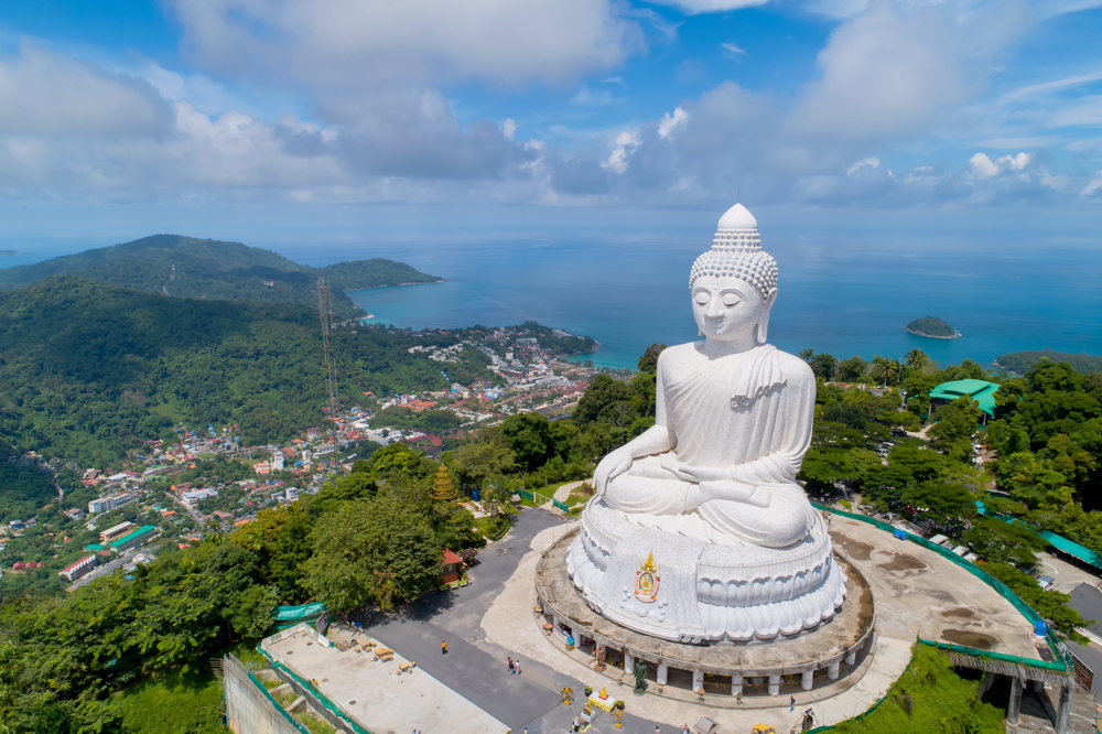 Duży Budda na Phuket.