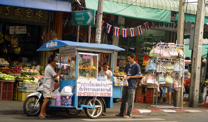 Codzienne życie w Bangkoku